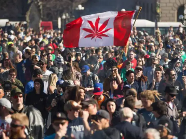 Canadá legaliza el uso recreativo de marihuana tras casi un siglo de prohibición