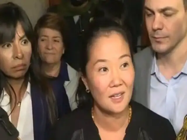 Keiko Fujimori:  "Han sido 7 días de calvario, muy duros"