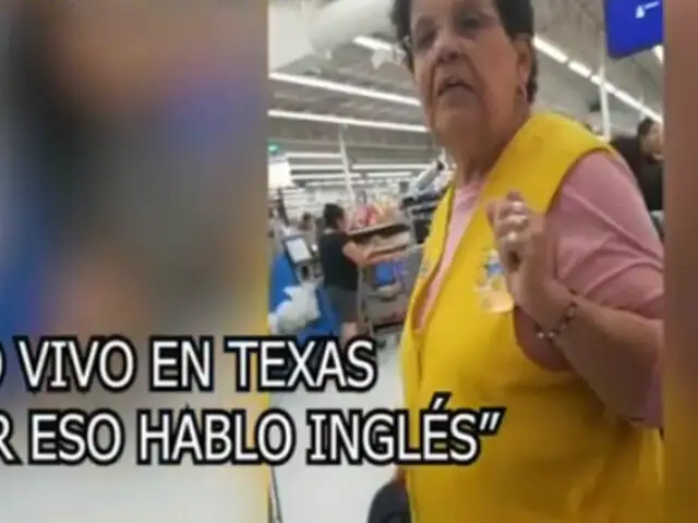 Empleada hispana pide hablar en inglés a salvadoreño por estar en territorio estadounidense