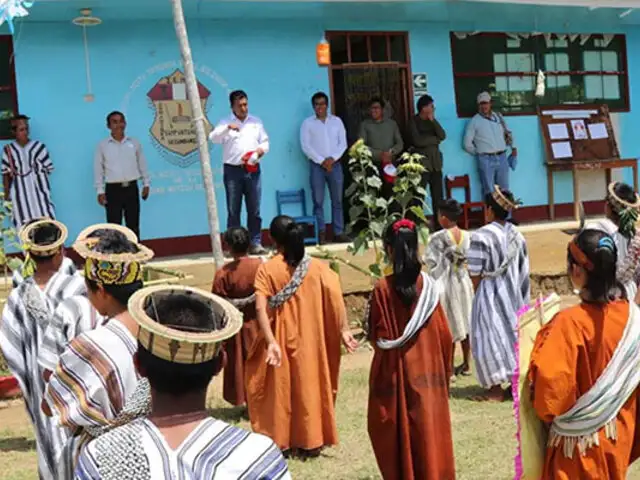 Cusco: edifican colegio intercultural bilingüe Asháninka Machiguenga