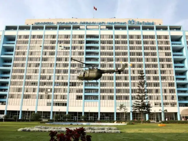 Hospital Rebagliati: helicóptero transportó corazón para transplante