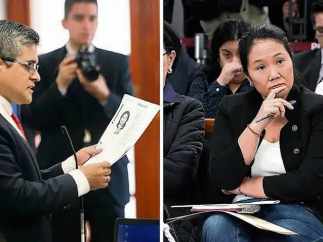 La tremenda audiencia: Fiscalía pide 36 meses de prisión preventiva para Keiko