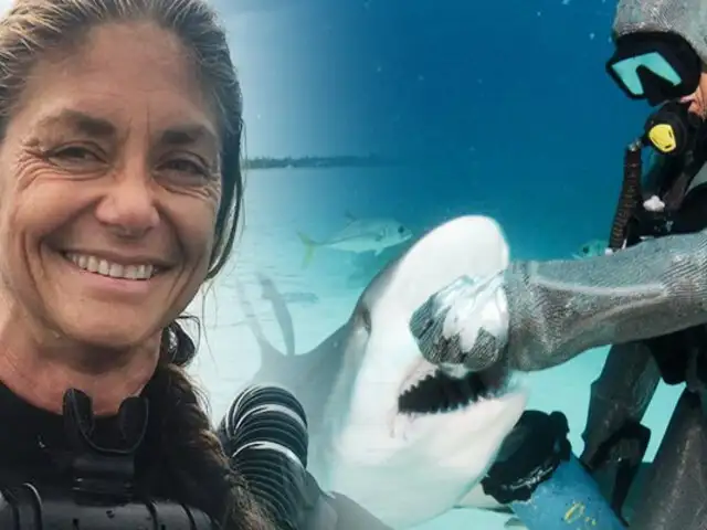 Bahamas: conozca a la mujer que es conocida como la “Dentista de Tiburones”