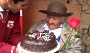 Junín: la mujer más longeva de Huancayo festejó 108 años de vida