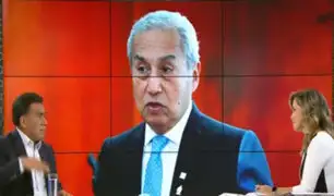 Velásquez Quesquén: “El Ejecutivo se ha obsesionado con retirar al fiscal de la Nación”