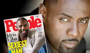 Según la revista People, el actor Idris Elba es el hombre más sexy del planeta