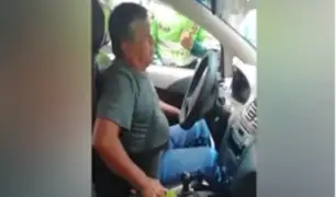 Taxista que chocó su vehículo contra grúa tras ser intervenido cuenta con cuatro papeletas