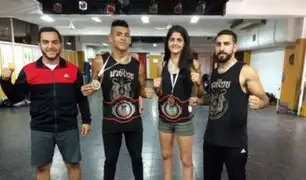 James Llontop y Malú Nuñez se consagraron campeones mundiales en artes marciales