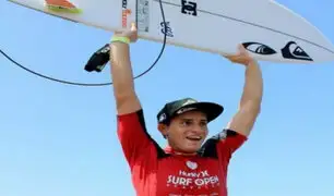 Lucca Mesinas: peruano se consagró campeón de importante circuito de surf