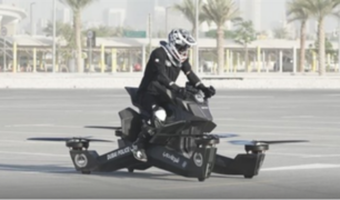 EAU: la policía de Dubai patrullará con motos voladoras en 2020