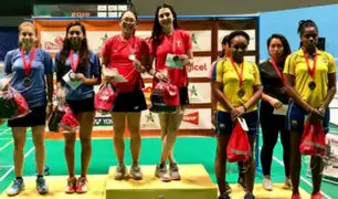 Bádmiton peruano logra medalla de Oro y Plata en Surinam