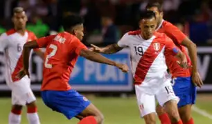 Selección Peruana  cayó 3-2 ante Costa Rica en partido amistoso