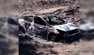 Trujillo: hombre fallece tras ser quemado vivo al interior de vehículo