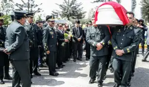 Comandante general de la PNP destacó valentía y heroísmo de policías abatidos en el Rímac
