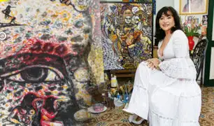 Cuba: mujer revela que se comunica con espíritus para pintar