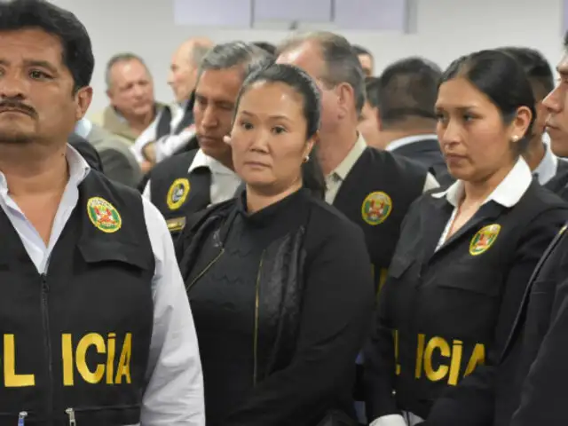 Keiko Fujimori permanecerá en prisión preventiva por 36 meses