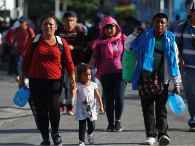 México: segunda caravana de inmigrantes entró al país pese a amenazas de EEUU