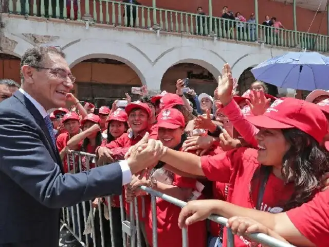 Presidente Vizcarra en Ayacucho: “Es momento de independizarnos del yugo de la corrupción”