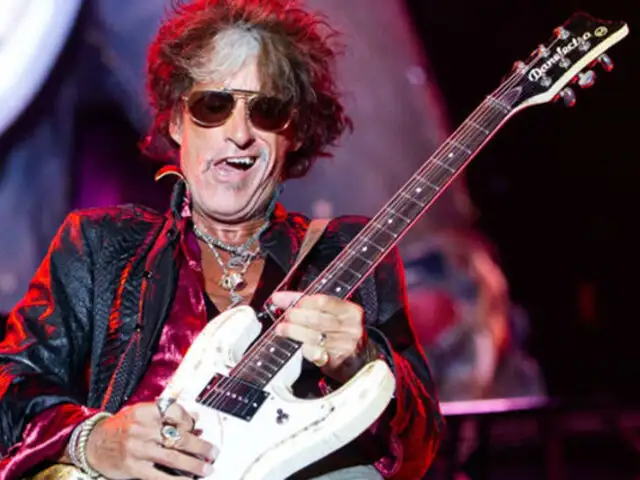 Guitarrista de Aerosmith fue hospitalizado de emergencia en Nueva York