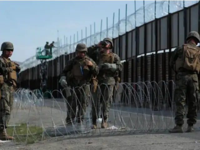 EEUU retirará a 5 mil 800 militares de la frontera con México en los próximos días