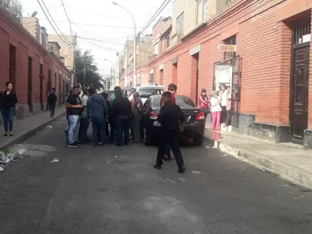 Rímac: tiroteo en avenida Pizarro deja dos policías fallecidos