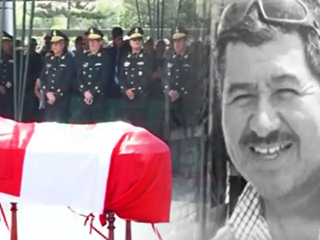Chorrillos: dan último adiós al suboficial José Luis Pacheco en cementerio PNP Santa Rosa