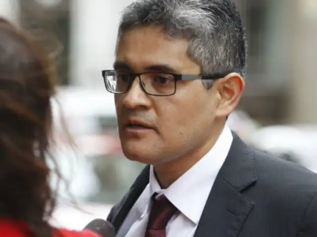 Fiscal Pérez afirmó que se recogió declaración testimonial del congresista Miguel Castro