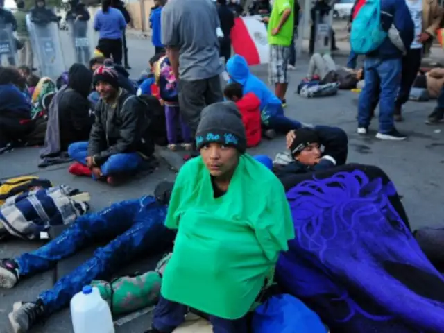 México: declaran crisis humanitaria en Tijuana por caravana migrante