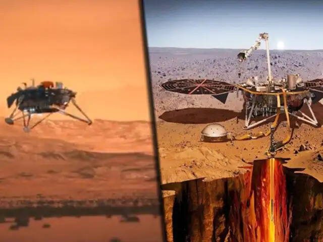 La sonda “Insight” aterrizó con éxito en el planeta Marte