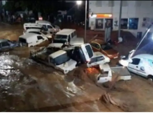 Turquía: registran severas inundaciones en Bodrum