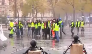 Francia: 300 detenidos dejan violentas protestas en París