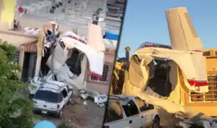 México: caída de avioneta deja 4 personas fallecidas en Culiacán