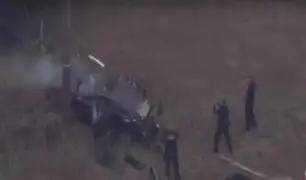 Estados Unidos: impresionante persecución policial se registra en Oklahoma