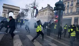 Protesta de los “chalecos amarillos” paralizan la capital francesa