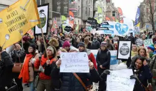 Miles marchan exigiendo acciones concretas contra el cambio climático