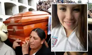 Entierran restos de Marisol Estela Alva en cementerio de Bambamarca