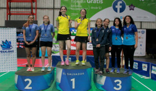 Daniela Macías y Danica Nishimura lograron oro en campeonato de bádminton