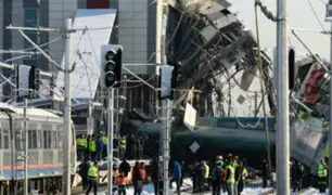 Turquía: nueve fallecidos dejó accidente ferroviario