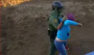 Papá lanza a bebé en valla fronteriza entre EEUU y México