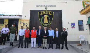 Ministro de Justicia visitó establecimiento penitenciario de Ayacucho
