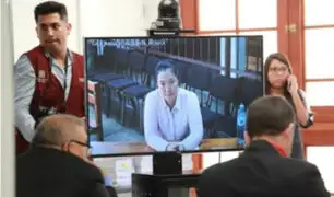Keiko Fujimori: incidencias durante apelación a su prisión preventiva