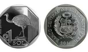 BCR pone en circulación nueva moneda de un sol alusiva al Suri
