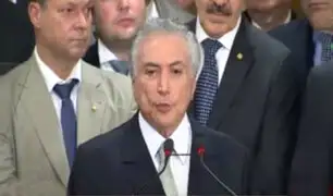 Brasil: Fiscalía acusa a presidente Temer por corrupción y lavado de dinero