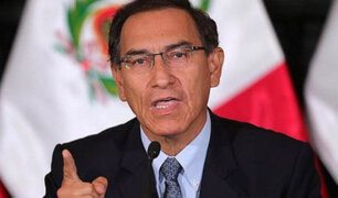 Presidente Martín Vizcarra envió saludo a los peruanos por Navidad
