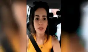 Valeria Piazza: exmiss Perú casi es víctima de robo en su auto