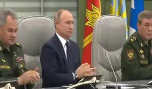 Rusia: Putin monitorea lanzamiento de misil hipersónico