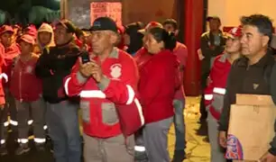 Callao: trabajadores de limpieza inician huelga por falta de pagos