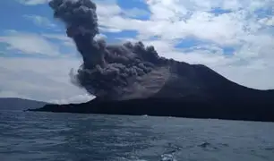Indonesia: nivel de alerta se elevó a tres por actividad de volcán Anak Krakatoa