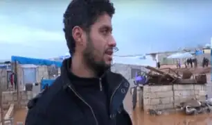 Siria: inundación azota campo de refugiados