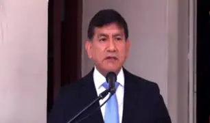Ministerio del Interior se pronuncia por pedido de fiscal Domingo Pérez